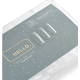 Гелевые типсы HEYLOVE Square Medium квадрат средний, 500 шт