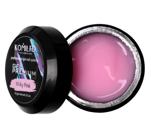 Komilfo Gel Premium Milky Pink 15 г
