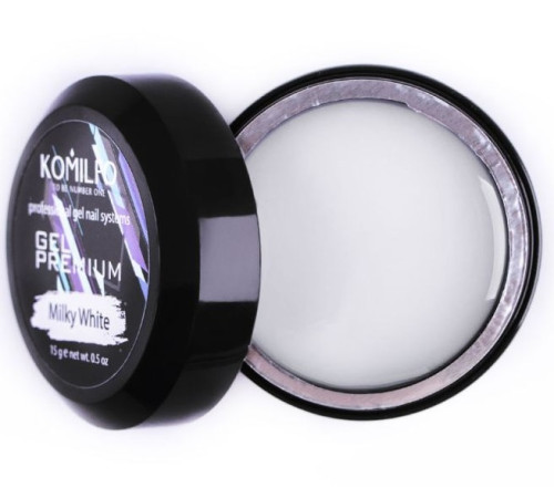 Komilfo Gel Premium Milky White 15 г
