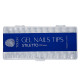 TOUCH Stiletto gel nail extension tips, stiletto, 240 pcs