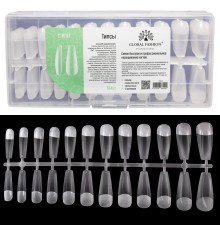 Gel tips Global ballerina, 504 pcs
