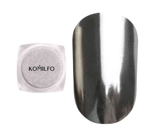 Komilfo Mirror Powder №001 серебро, 0,5г