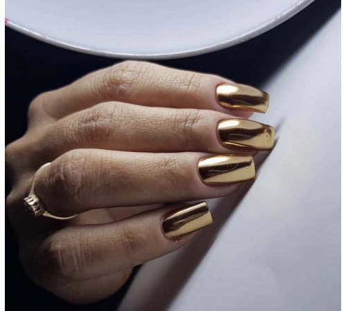 Komilfo Mirror Powder #003 gold leaf, 0.5 g