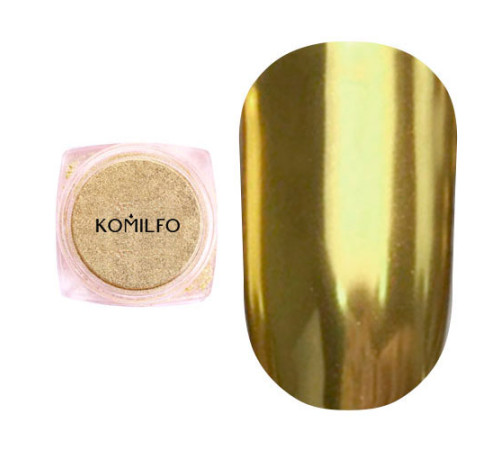 Komilfo Mirror Powder #003 gold leaf, 0.5 g