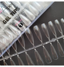 Gel tips NailApex #1 almond, 360 pcs