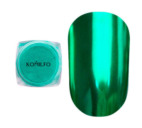 Komilfo Mirror Powder No. 011 turquoise, 0.5 g