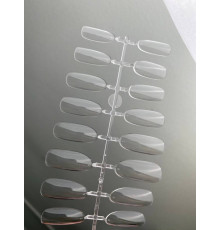 Gel tips for nail extensions, oval shape, 240 pcs