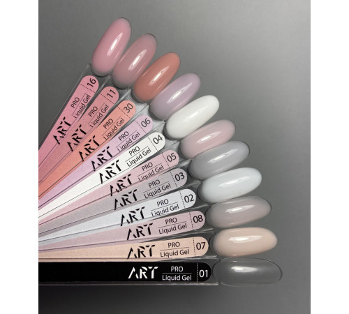 Гель ART Pro Liquid Builder Gel №01 прозрачный 15 мл