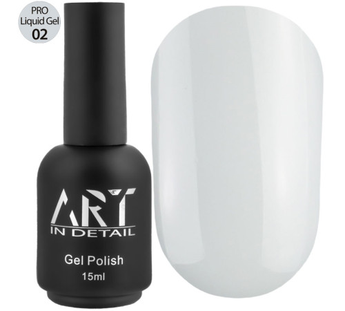Гель ART Pro Liquid Builder Gel №02 молочный, 15 мл