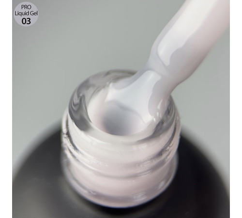 Гель ART Pro Liquid Builder Gel №03 нежно-молочный, 15 мл