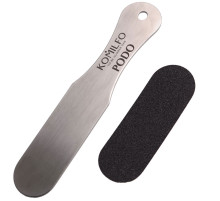 Komilfo PODO interchangeable files for pedicure 80 grit 45/130 mm 50 pcs