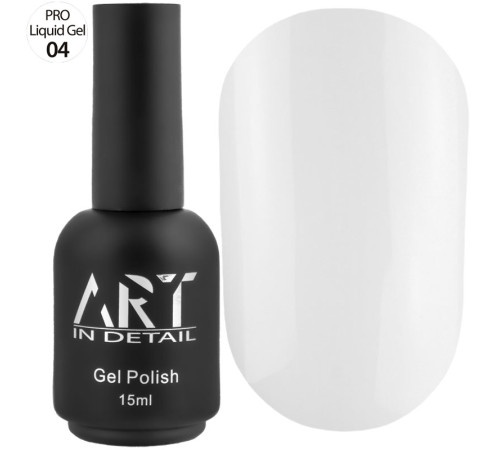 Гель ART Pro Liquid Builder Gel №04 білий, 15 мл
