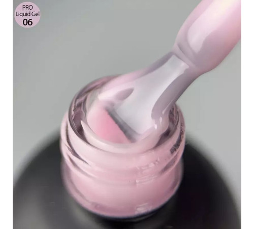 Гель ART Pro Liquid Builder Gel №06 ніжно-рожевий, 15 мл