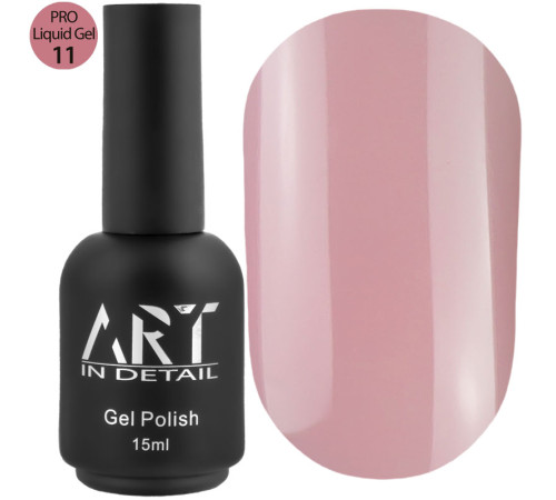 Гель ART Pro Liquid Builder Gel №11 рожевий нюд, 15 мл