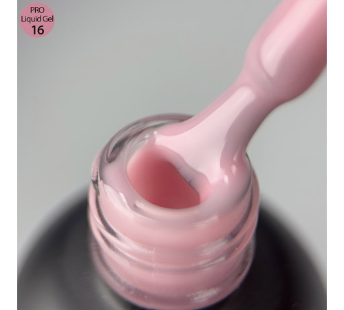 Гель ART Pro Liquid Builder Gel №16 рожевий, 15 мл