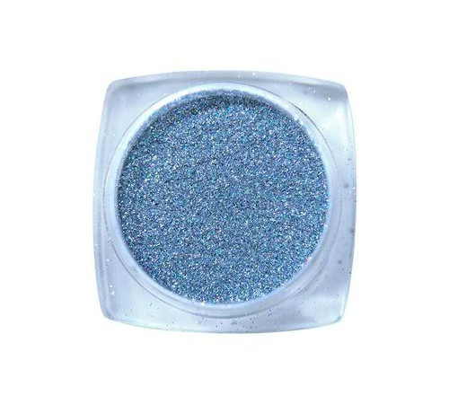 Komilfo sequins No. 002 size 01 mm silver hologram 25 g