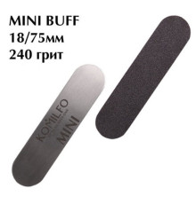 Komilfo змінні файли для манікюру MINI BUFF 240 грит 18/75 мм 1 шт