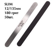 Komilfo змінні файли для манікюру SLIM 180 грит 12 / 135мм 50 шт