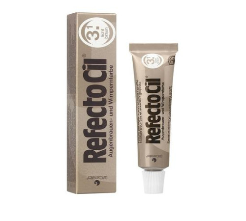 RefectoCil №3.1 Light Brown фарба для брів і вій світло-коричнева 15 мл