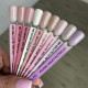Acrylic gel Komilfo PolyGel No. 07 Pink Glitter, pink with shimmer, 15 ml