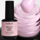 Acrylic gel Komilfo PolyGel No. 07 Pink Glitter, pink with shimmer, 15 ml