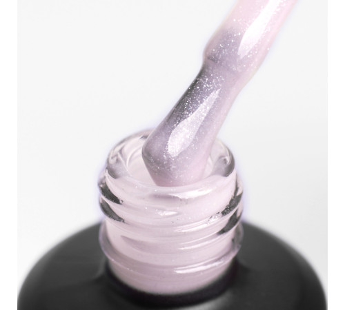 Акрил гель Komilfo PolyGel №08 Milky Glitter, молочний з шиммером, 15 мл