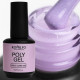 Акрил гель Komilfo PolyGel №09 Violet Glitter, фіолетовий з шиммером, 15 мл