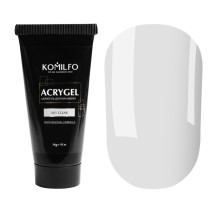 Acrylic gel Acryl Gel Komilfo No. 001 Clear, transparent, 30 g