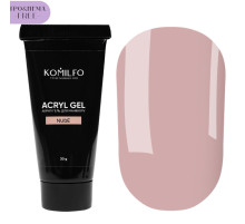 Acrylic gel Acryl Gel Komilfo №004 Nude HEMA/TPO Free, nude, 30 g