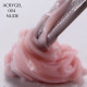 Акрил-гель Acryl Gel Komilfo №004 Nude, нюд, 30 г