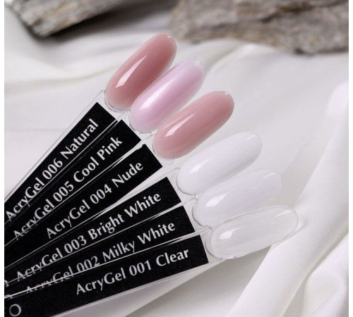 Акрил-гель Acryl Gel Komilfo №005 Cool Pink, холодний рожевий, 30 г