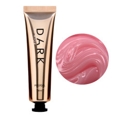 Акрил-гель DARK PolyGel №02, розовый нюд, в тюбике, 30 мл