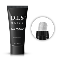 Акрил-гель DIS Gel Hybrid polygel №001, прозрачный, 30 мл