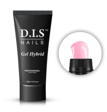 Акрил-гель DIS Gel Hybrid polygel №002, розовый, 30 мл