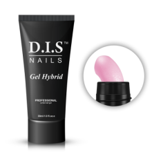 Акрил-гель DIS Gel Hybrid polygel №003, светло-розовый, 30 мл