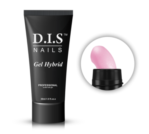 Acrylic gel DIS Gel Hybrid polygel No. 003, light pink, 30 ml