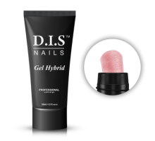 Акрил-гель DIS Gel Hybrid polygel №006, бежево-рожевий, 30 мл