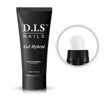 Акрил-гель DIS Gel Hybrid polygel №012, білий, 30 мл