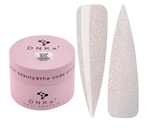 Акрил-гель DNKA  Acryl Gel №008 Sand бежевий з шиммером, 30 мл