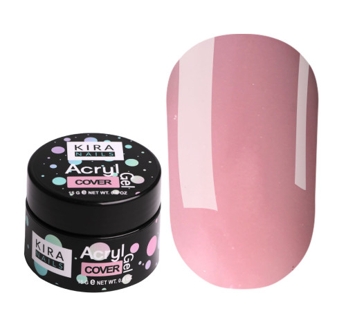 Акрил-гель Kira Nails cover, 15 мл