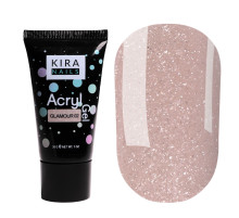 Акрил-гель Kira Nails Glamour 02, 30 мл