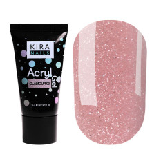 Акрил-гель Kira Nails Glamour 03, 30 мл