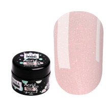 Acrylic gel Kira Nails Glitter Peach, 5 ml
