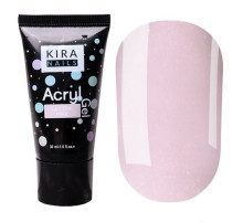 Акрил-гель Kira Nails Glitter Pink 30 мл