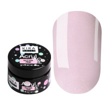 Акрил-гель Kira Nails Glitter Pink, 15 мл