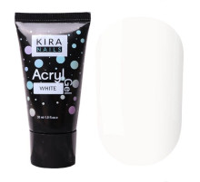 Акрил-гель Kira Nails white 30 мл