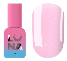 Acrylic gel Luna Light Acrygel No. 26 liquid, light pink with shimmer, with a brush, 13 ml