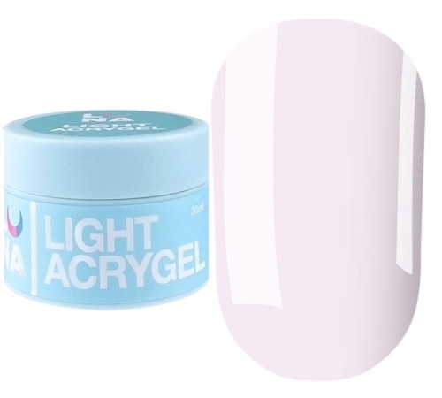 Acrylic gel Luna Light Acrygel No. 3 liquid, milky, 30 ml