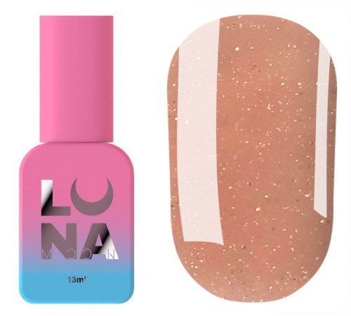 Acrylic gel Luna Light Acrygel No. 30 liquid, beige, with shimmer, with a brush, 13 ml
