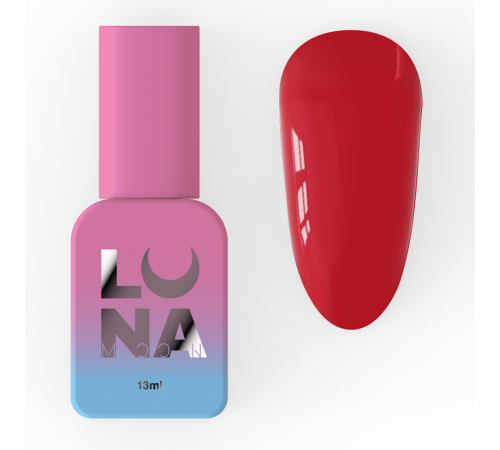 Acrylic gel Luna Light Acrygel No. 36 liquid, red, with a brush, 13 ml